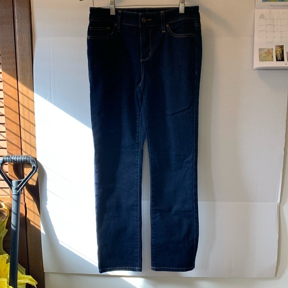 St John’s Bay Straight Leg Blue Jeans Size 4S - Picture 1 of 10